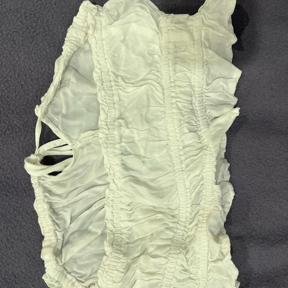 Garage ruffled tube top - Picture 2 of 3